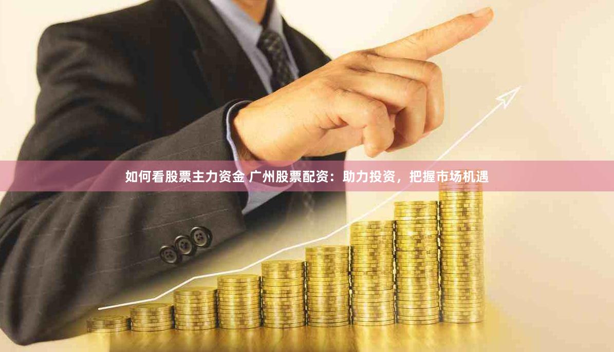 如何看股票主力资金 广州股票配资：助力投资，把握市场机遇